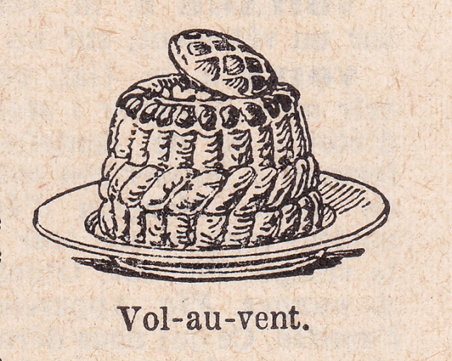 french dictionary illustrations vol au vent